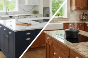 Quartz vs Granite Countertops in Raleigh: Cost, Durability & Style